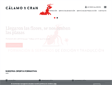 Tablet Screenshot of calamoycran.com